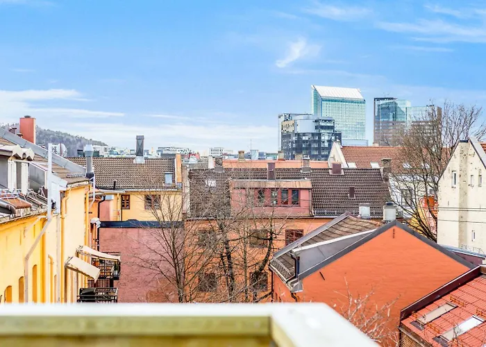 Apartment Top-floor With Balcony 5 Pax Oslo